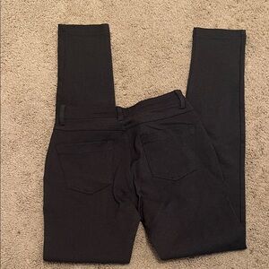 Active USA Women's Charcoal Skinny Ponte Pants